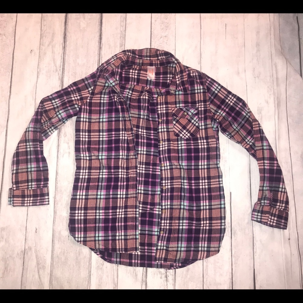 Cat and Jack Girls Flannel